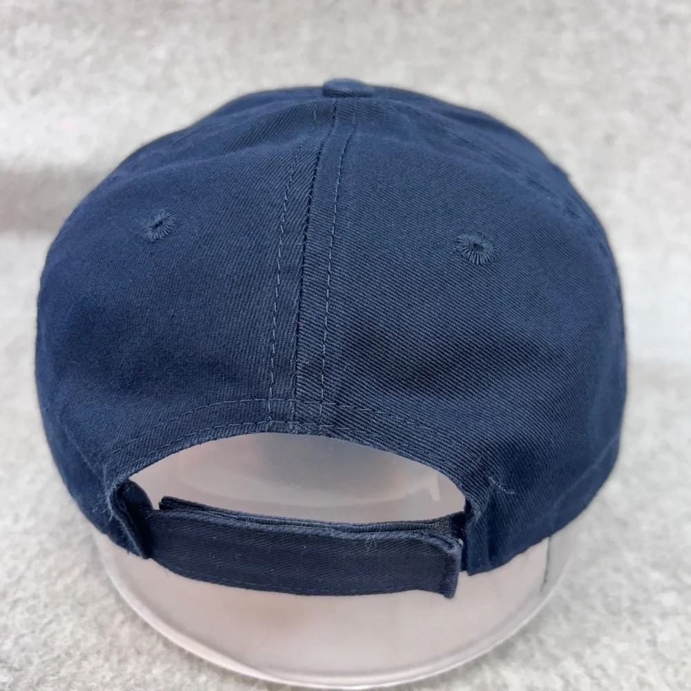 Flying Mallard Duck Patch Youth Navy Port & Company Baseball Cap Adjustable Hat